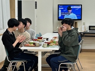 食事の様子